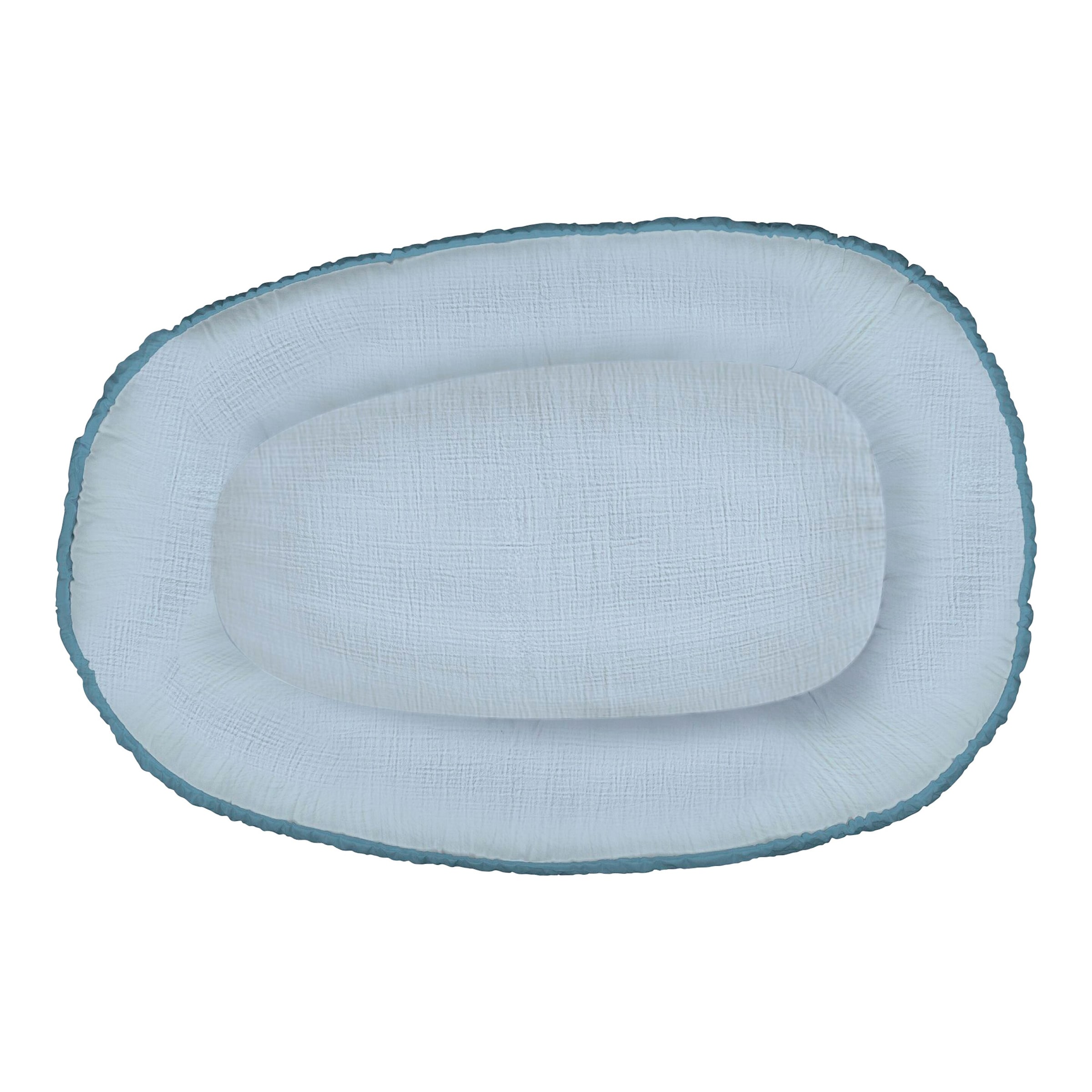 Wende-Kuschelnest Musselin 80x55 cm