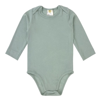 Tencel-Body langarm Rippqualität Little Gang