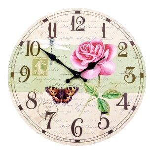 Horloge murale « Papillon »