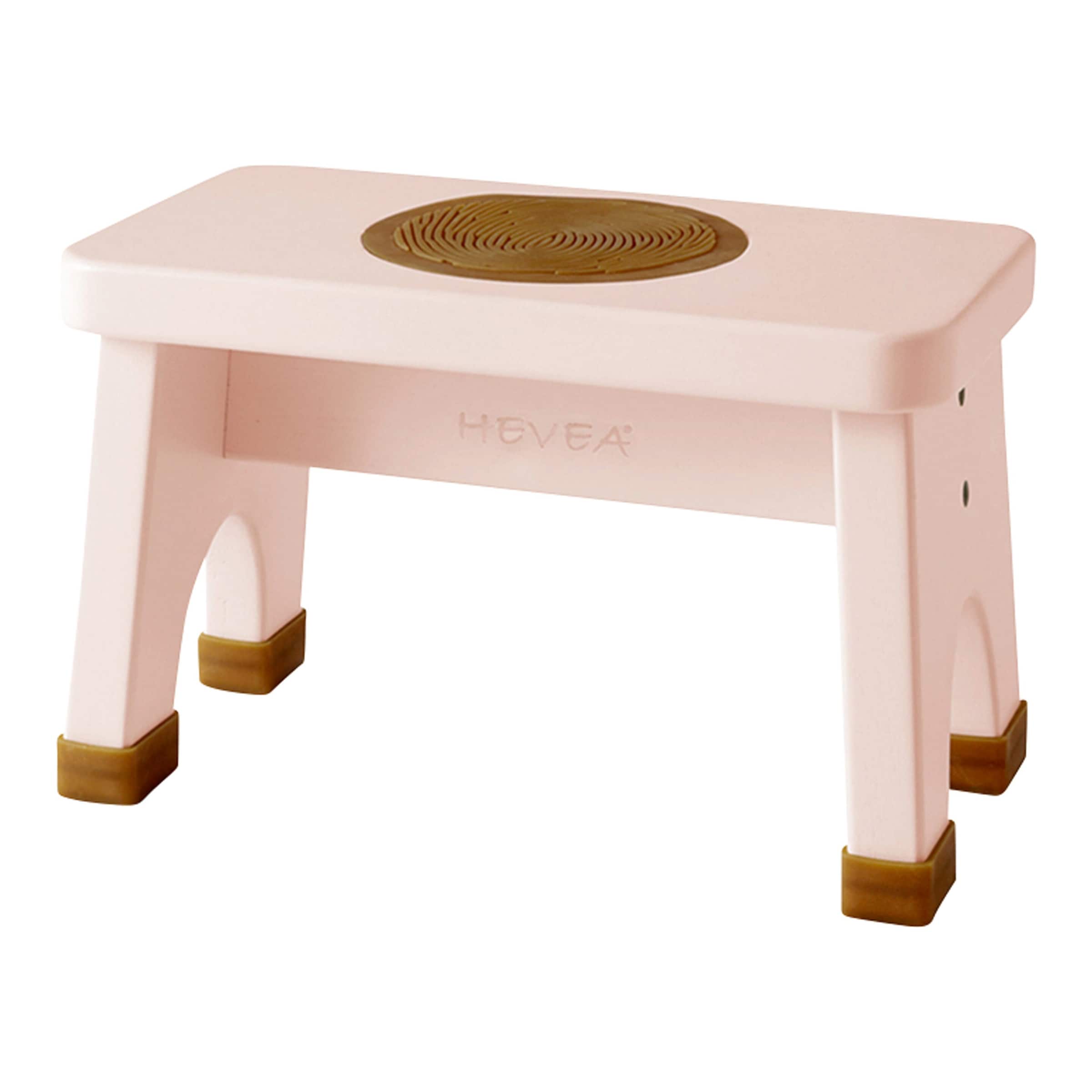 Hevea Kinderhocker aus Katschukbaumholz