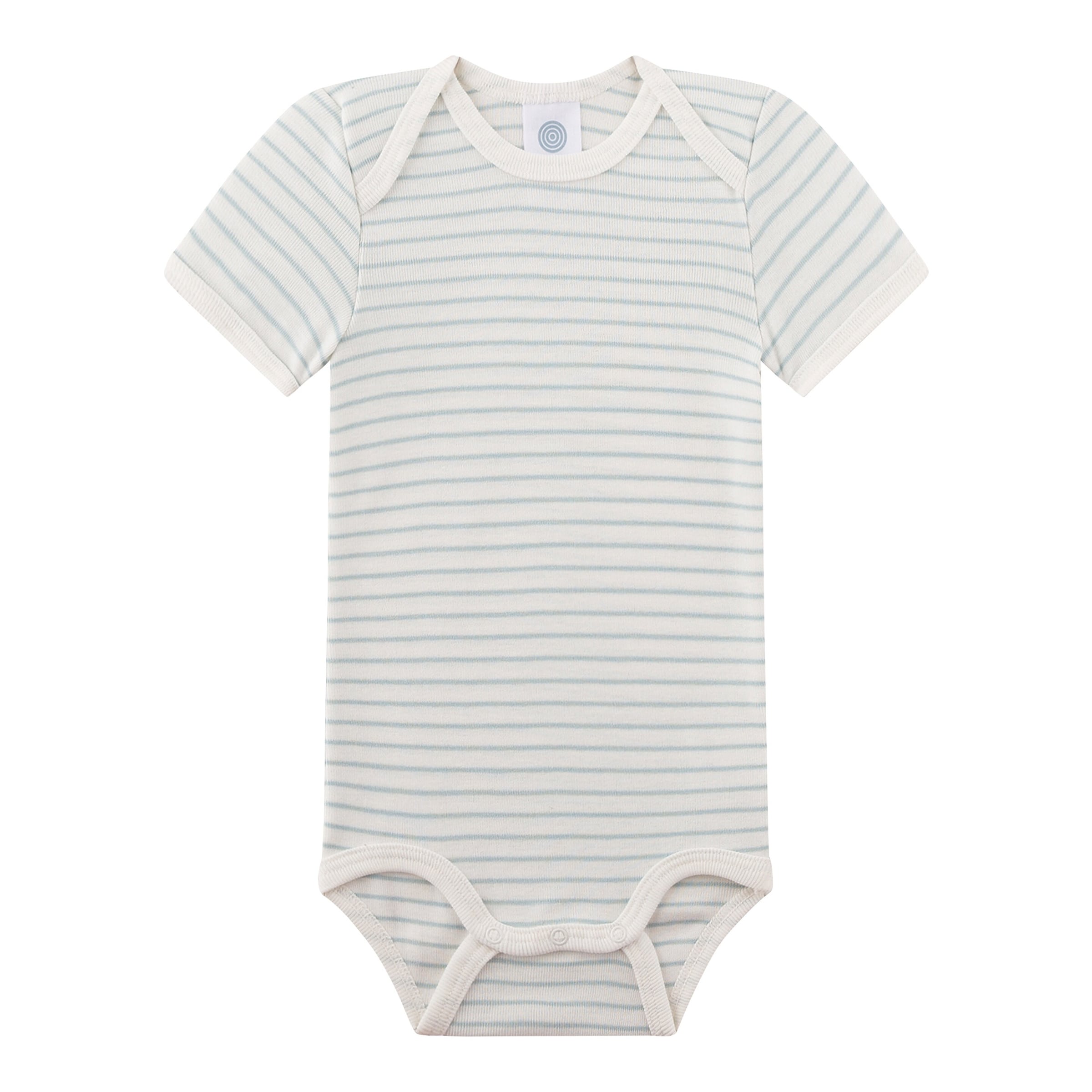 3er-Pack Bodys kurzarm Punkte Ringel