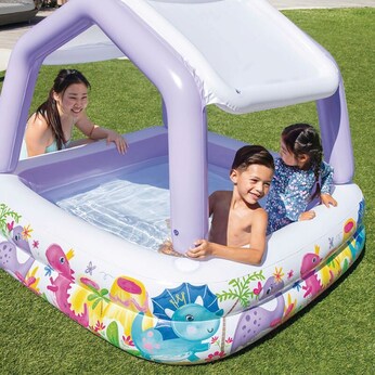 Pool Sun Shade mit abnehmbarem Verdeck