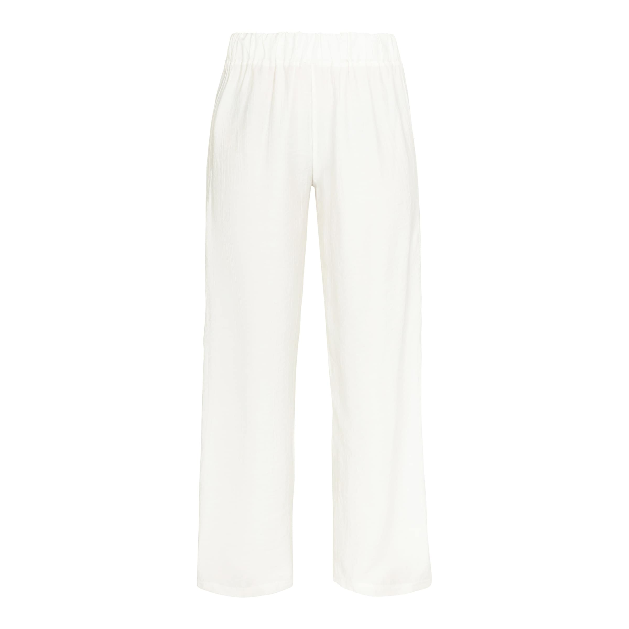 Leichte Sommerhose XL weiss