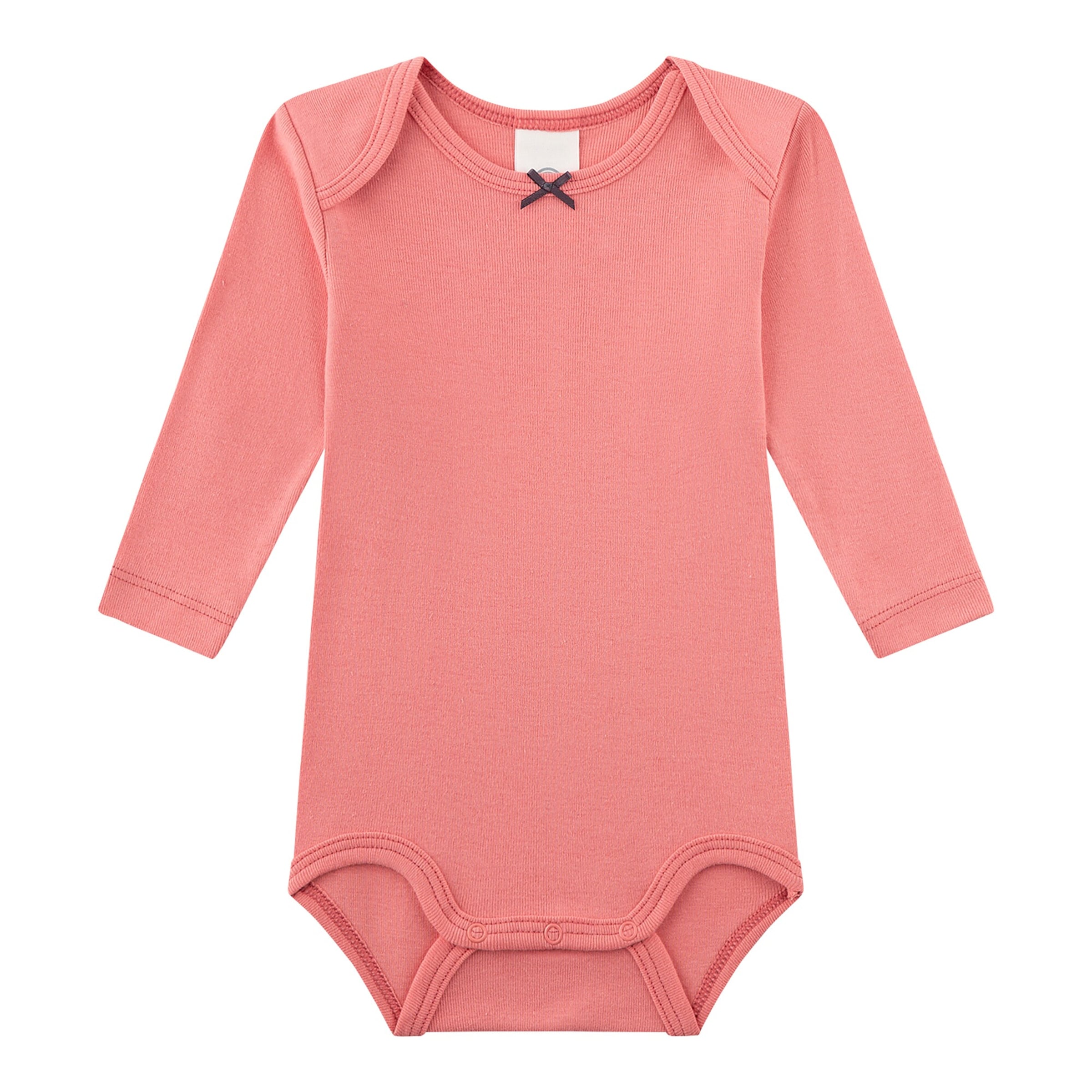 Sanetta 2er-Pack Bodys langarm Mäuse Einhörner rosa