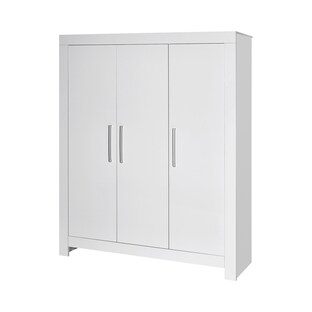 Kleiderschrank Nordic White 3-türig