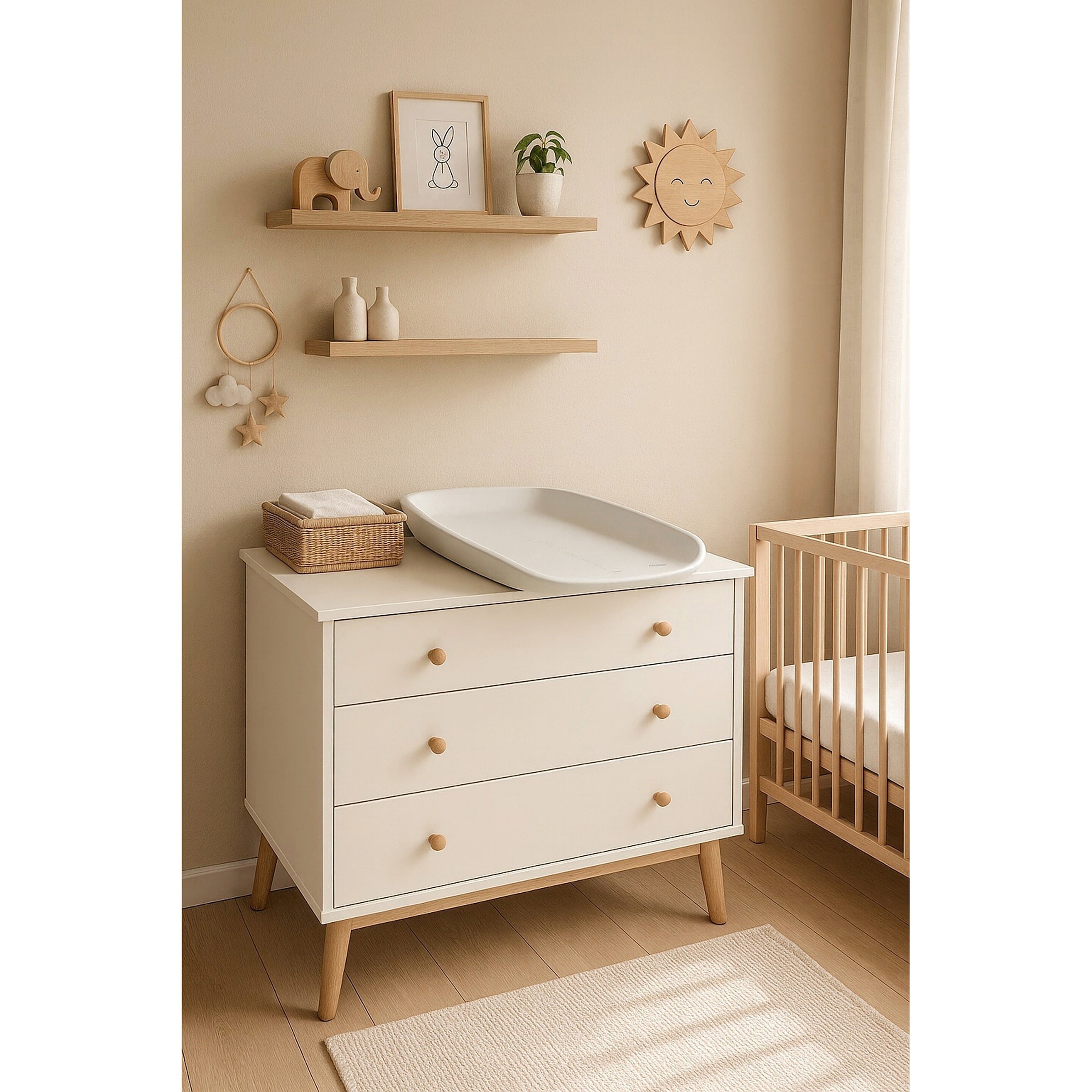 Fillikid Wickelauflage Soft Care EVA 45x72 cm