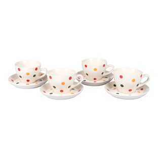 Lot de 8 tasses colorées