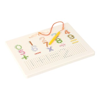 Magnet Schreibtafel Ziffern- und Kleinbuchstaben