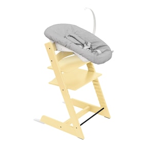 Bundle Treppenhochstuhl inkl. Newborn Set Light Grey