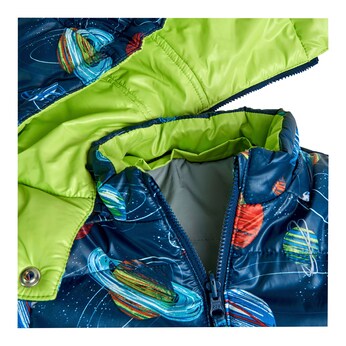 Wende-Winterjacke Planeten