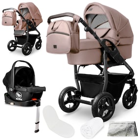 Kinderwagen Capri + Babyschale + Isofix-Station