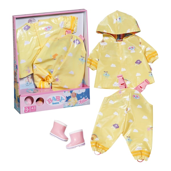 ZWOOS – Tenue Licorne Pour Poupée 35-45 Cm, Avec Chapeau, Adhésif Dos, Coton Doux, Compatible Baby Born, Annabell, Nenuco