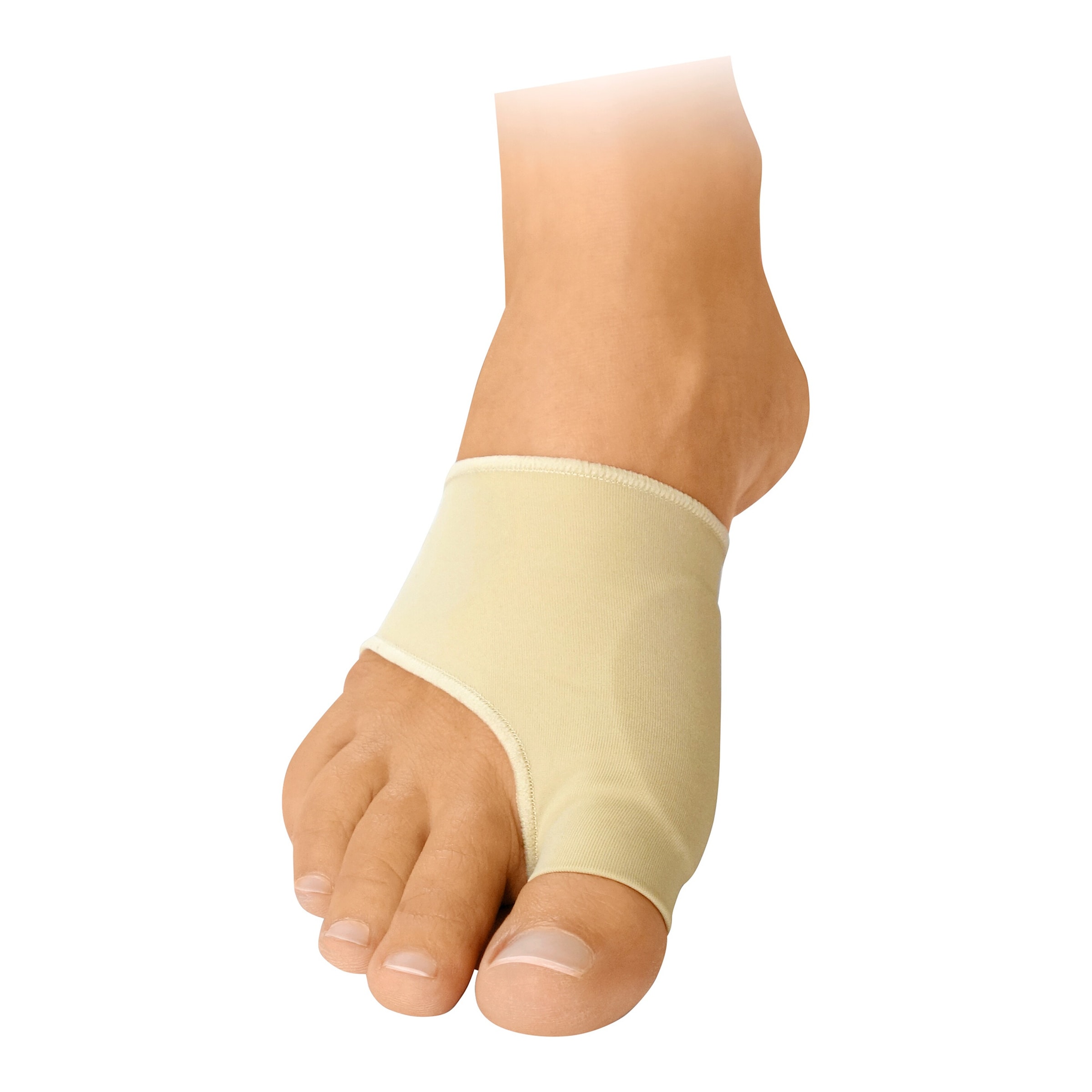 Hallux Valgus-Füßling, 2 Stück natur