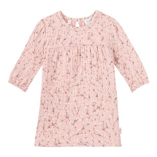 Musselin-Kleid langram Blumen