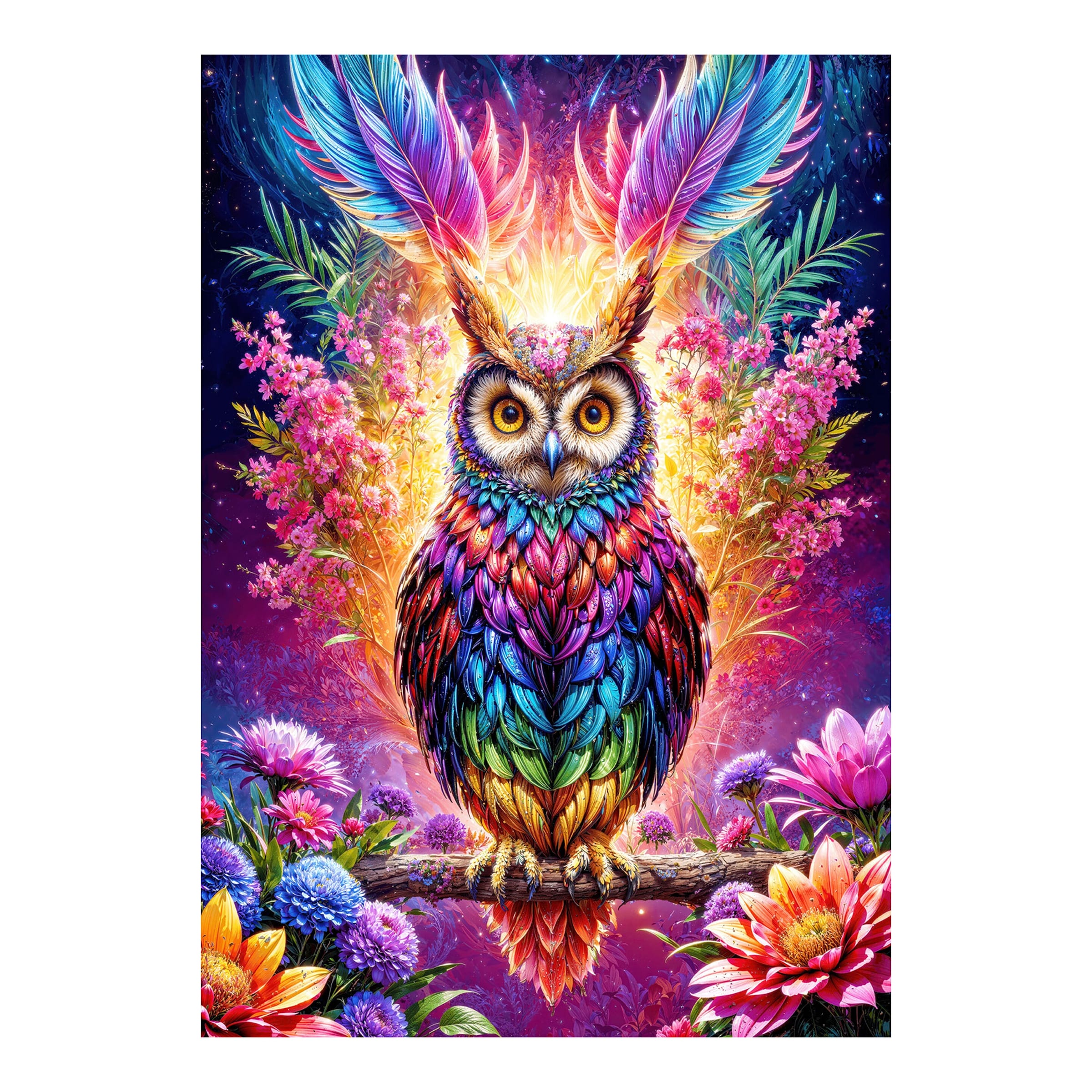 Puzzle „Eule“