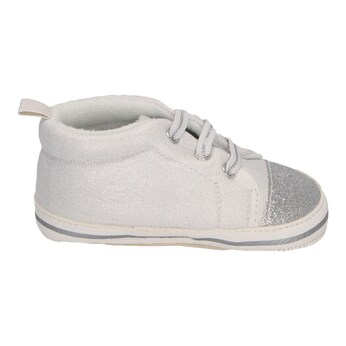 Babyschuhe Glitzer Herz