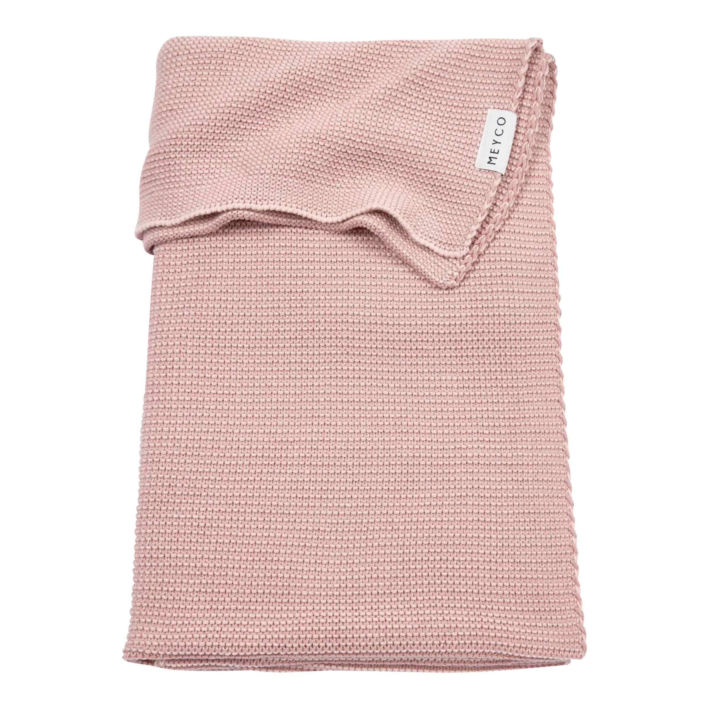 Meyco Baby Babydecke Strick Streifen 75x100 cm 1.0 TOG
