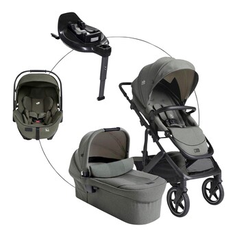 Kombikinderwagen Vinca Travel-Set inkl. Babyschale i-Level Pro und Isofix-Basis i-Base Encore
