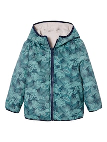 Wende-Steppjacke für Jungen mit Recycling-Polyester, Übergangsjacke