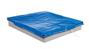 Abdeckplane für Sandkästen, groß