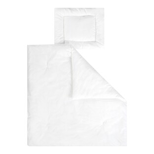 2-tlg. Steppbett-Set Hygiena 35x40 / 80x80 cm