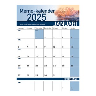 Memokalender 2025  “Natuur”