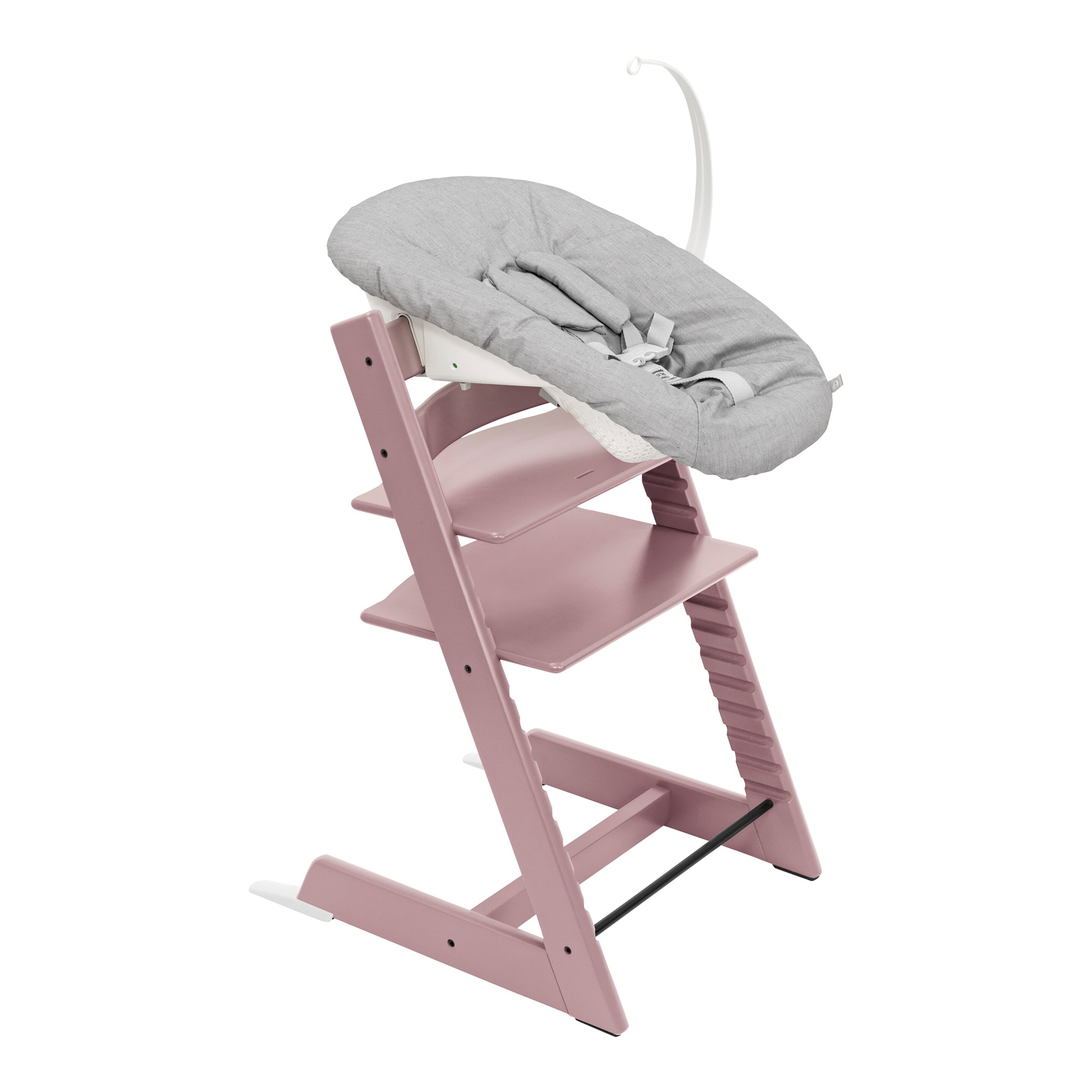 Bundle Treppenhochstuhl inkl. Newbornset Light Grey & Babyset