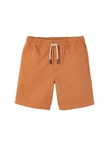 Twill-Shorts mit Dehnbund Jungen