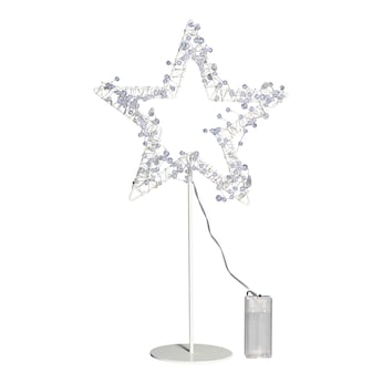 Décoration LED sur socle «Cristal»