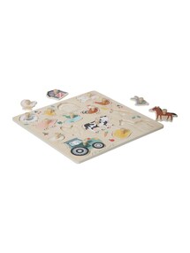 Steckpuzzle LOVELY FARM, Holz FSC®