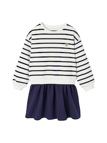 Mädchen Kleid mit bedrucktem Oberteil