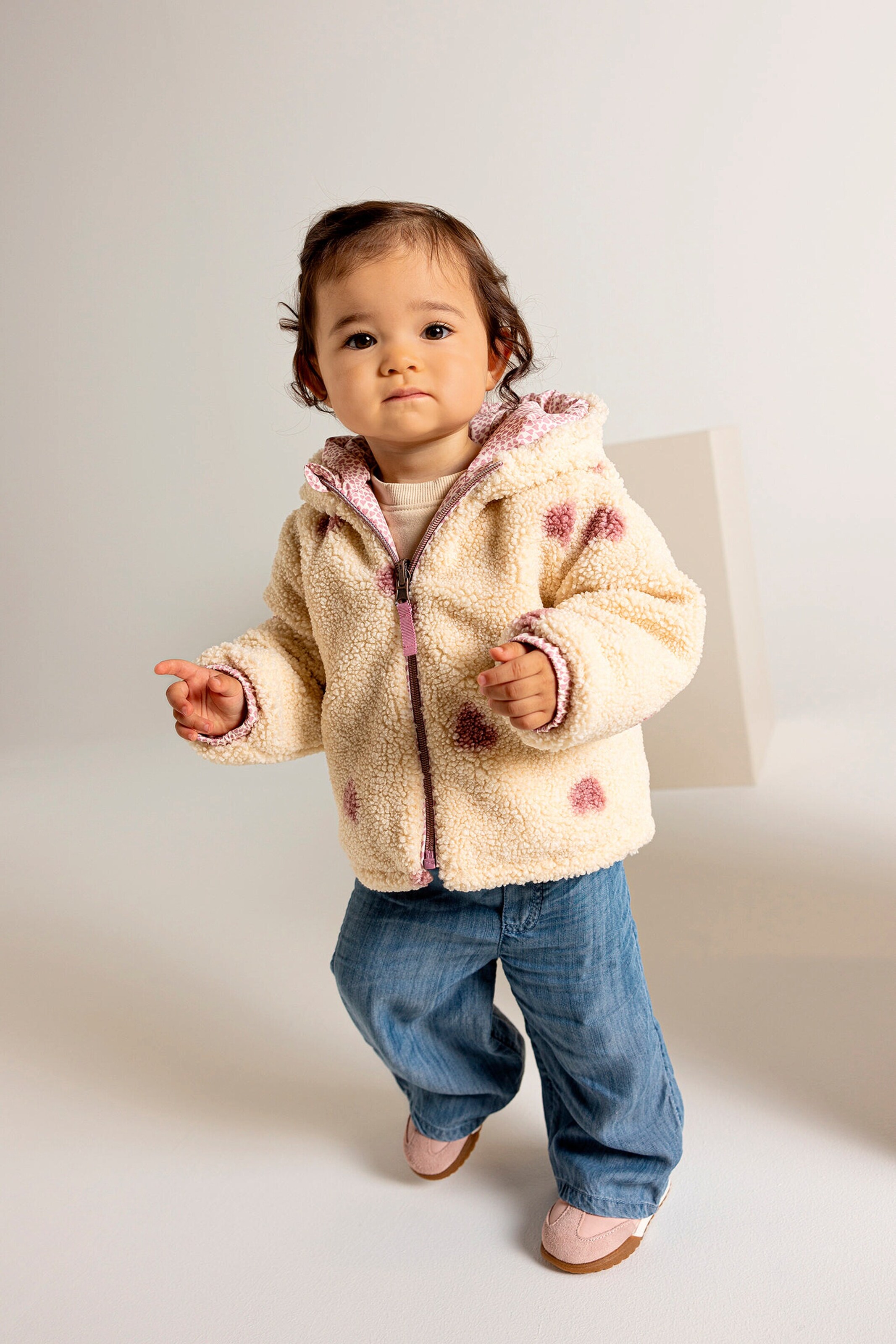 Thumbnail - Noppies Baby Winter jacke Maplegrove - Reversible