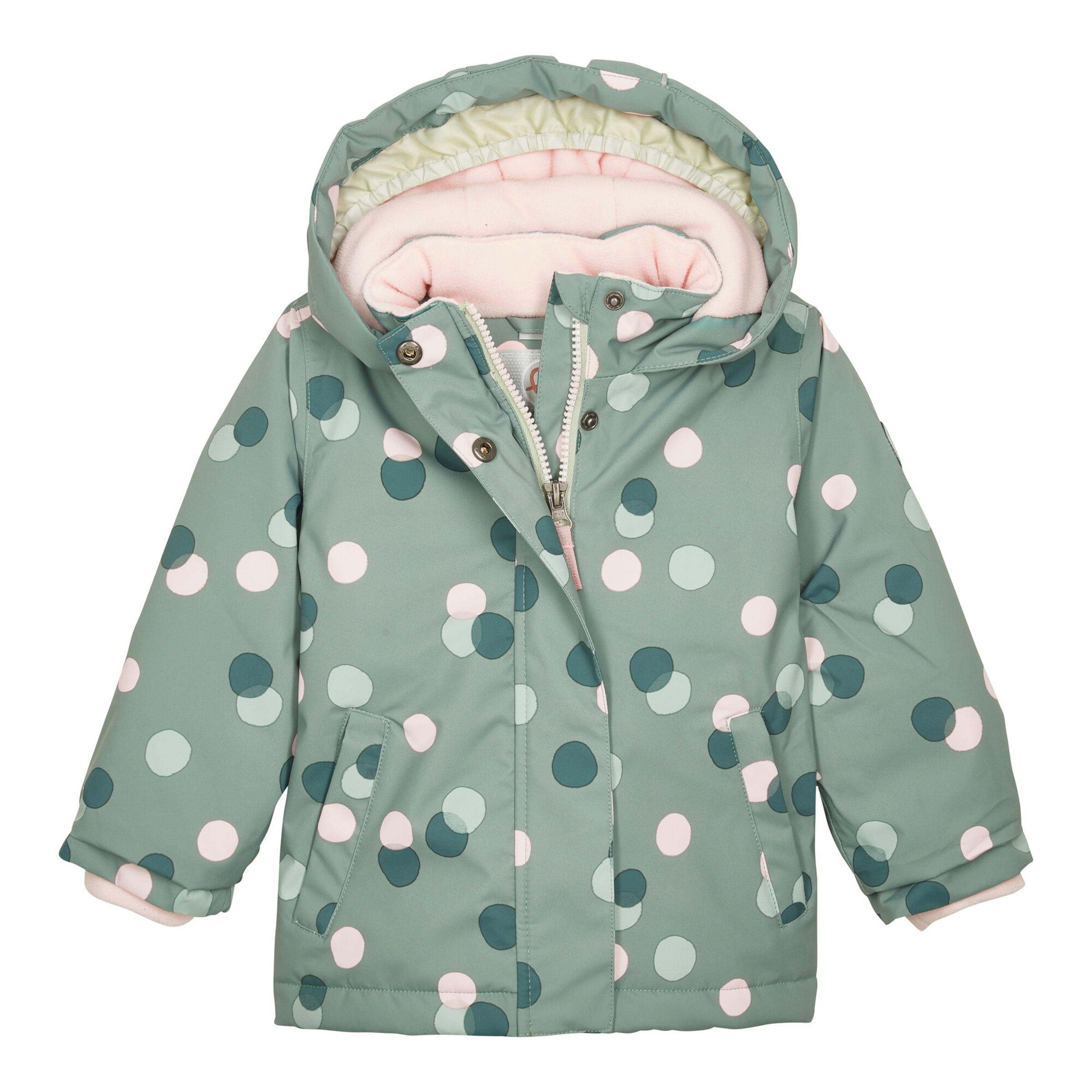 Killtec Winterjacke mit Kapuze Punkte