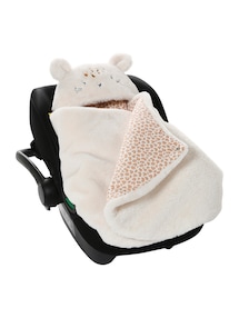 2-in-1 Baby Ausfahrsack/Wickelunterlage, Plüsch