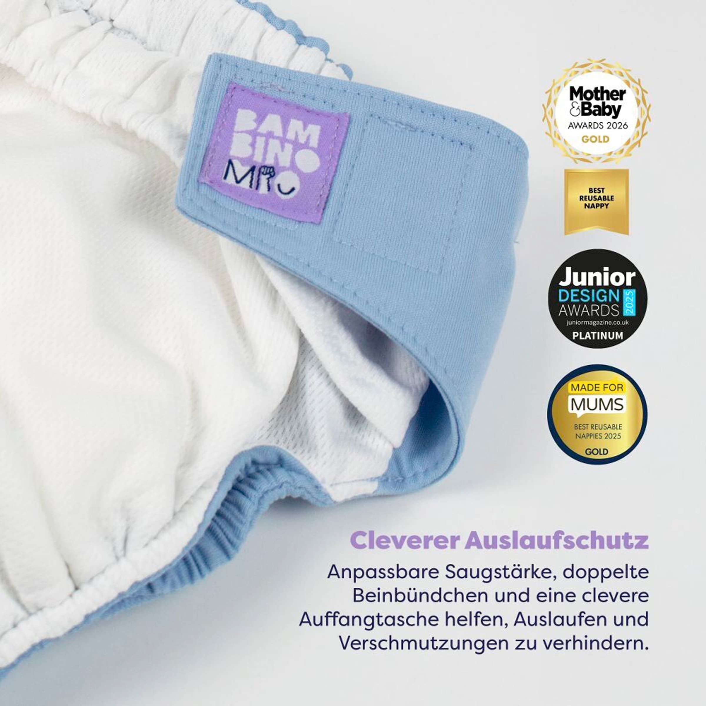 Bambino Mio Stoffwindeln ab Geburt