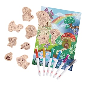 Mal & Spielset Zauberwald