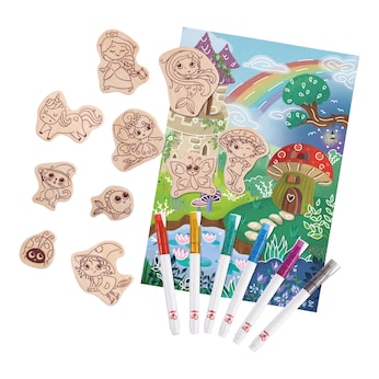Mal & Spielset Zauberwald