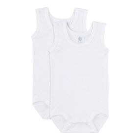 2er-Pack Bodys ohne Arm