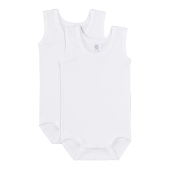 2er-Pack Bodys ohne Arm