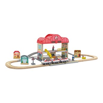 Tragbares Bahnhof-Set