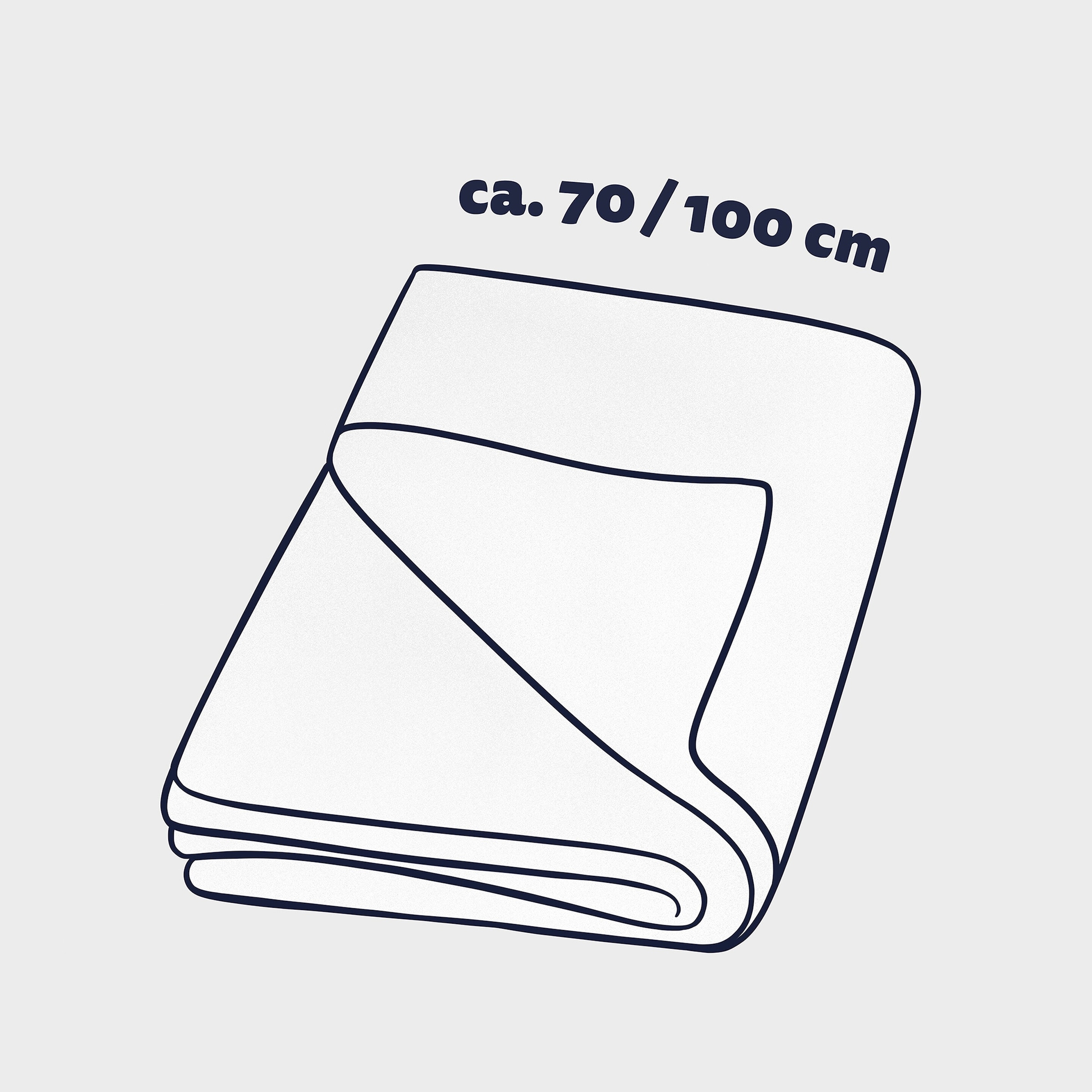 Babydecke Winter Jersey 70x100 cm