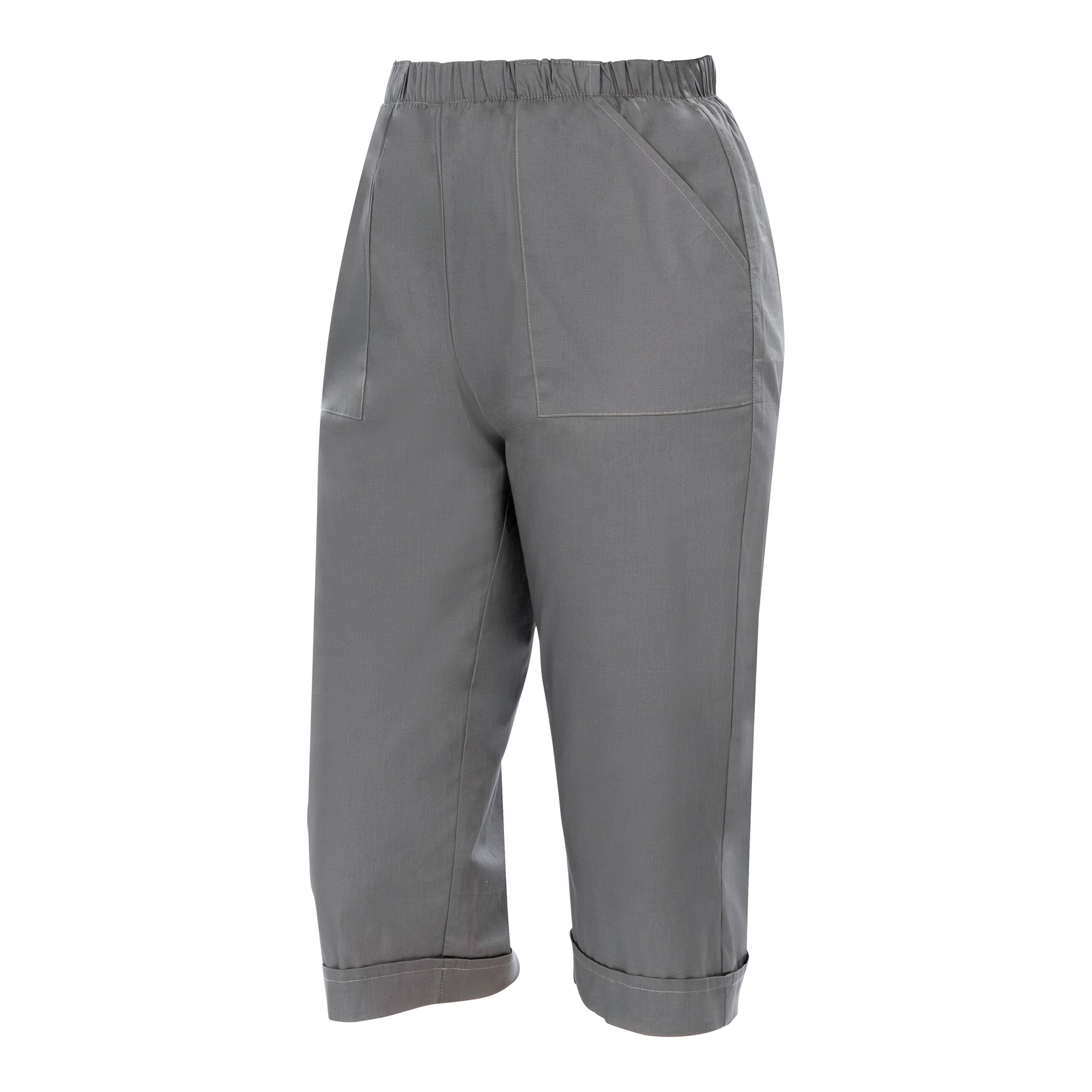 Capri-Hose, Größe: XL, grau