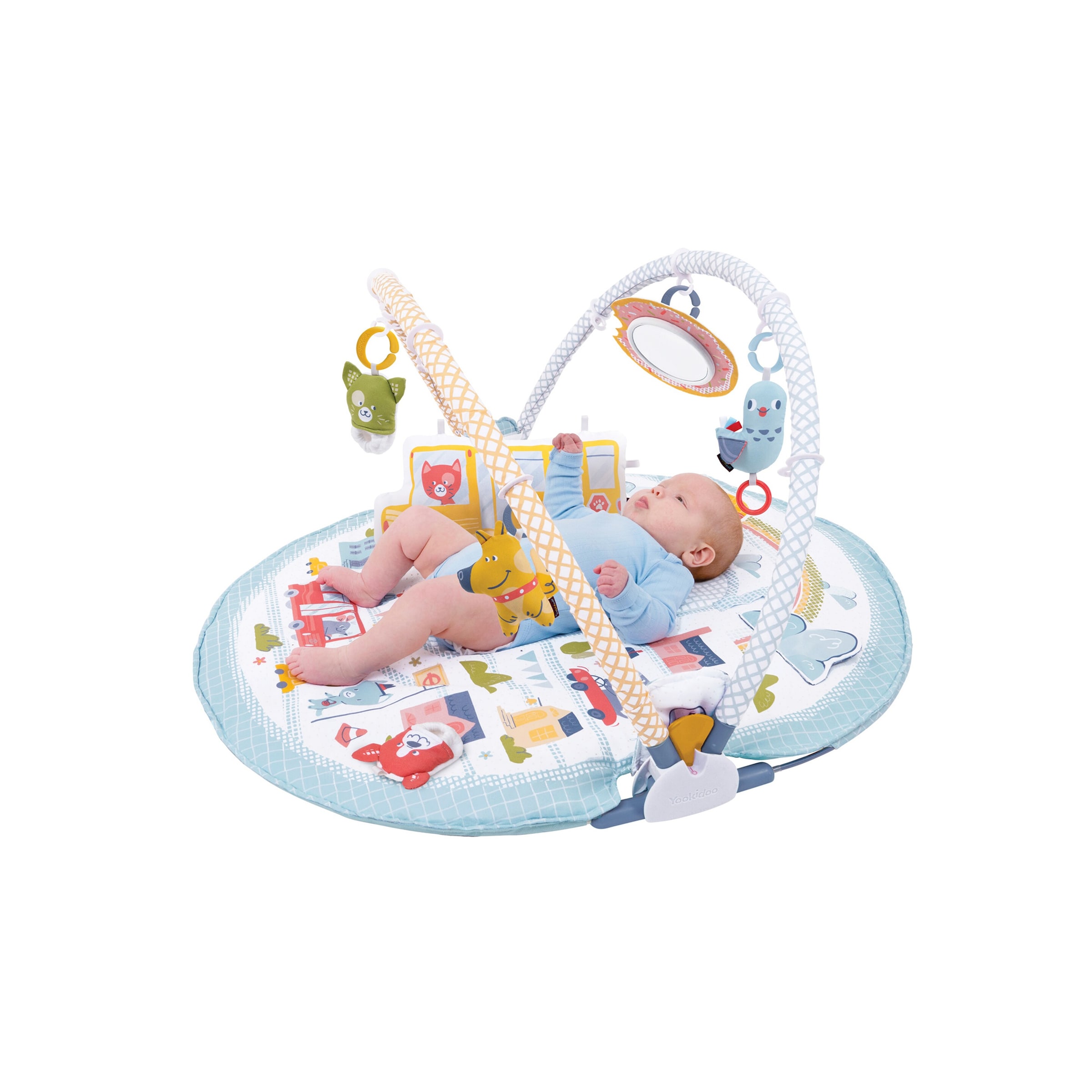 Yookidoo Liege-Sitz-Spieldecke Gymotion Urban
