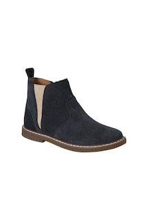 Kinder Chelseaboots aus Leder mit Anziehtrick