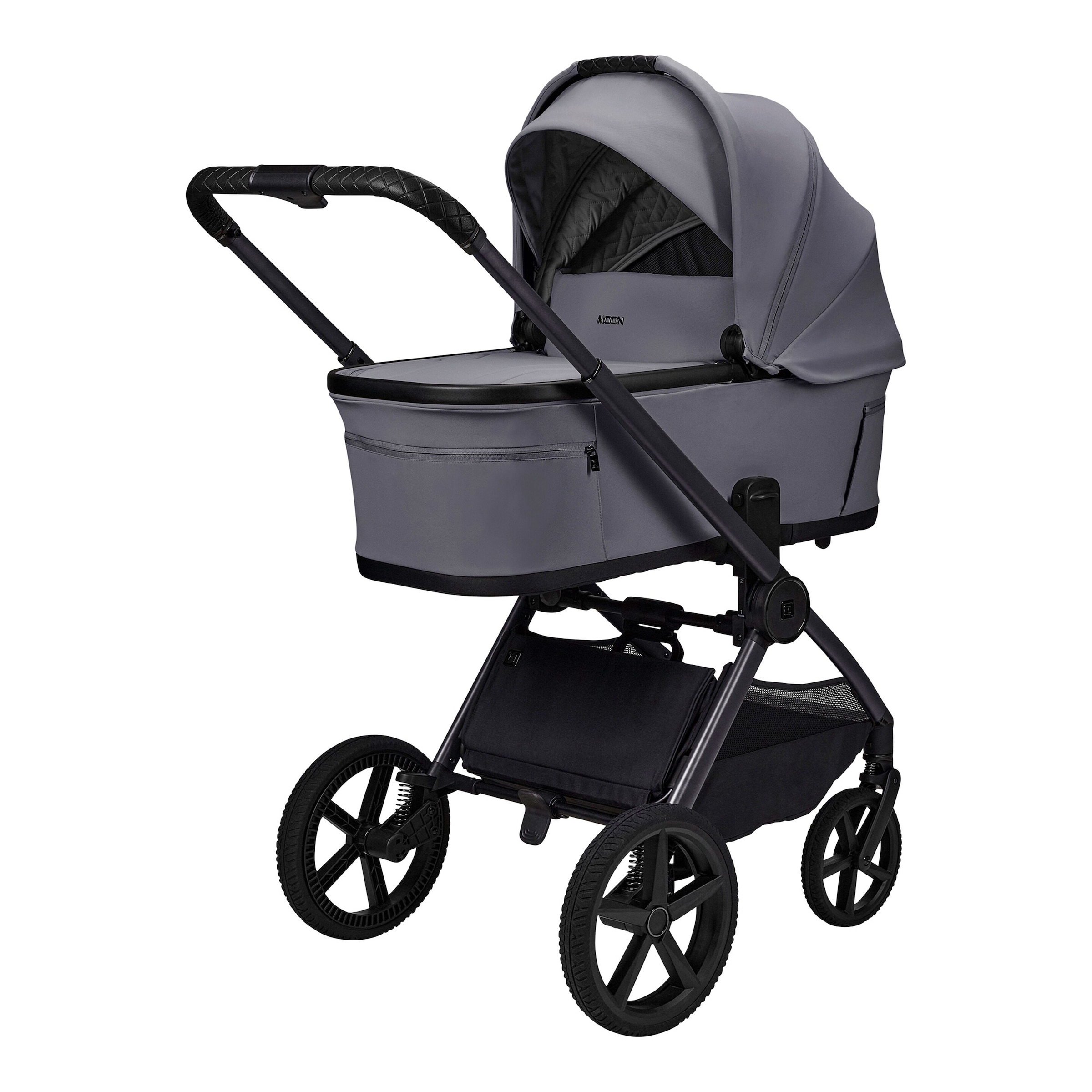 Moon Diamond Kombikinderwagen GIO FOLD grau