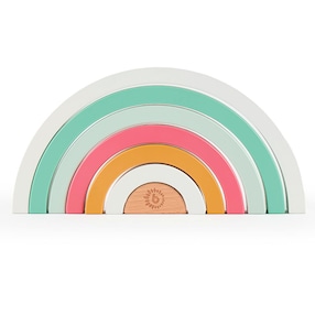 Regenbogen aus Holz - ab 12 Monate