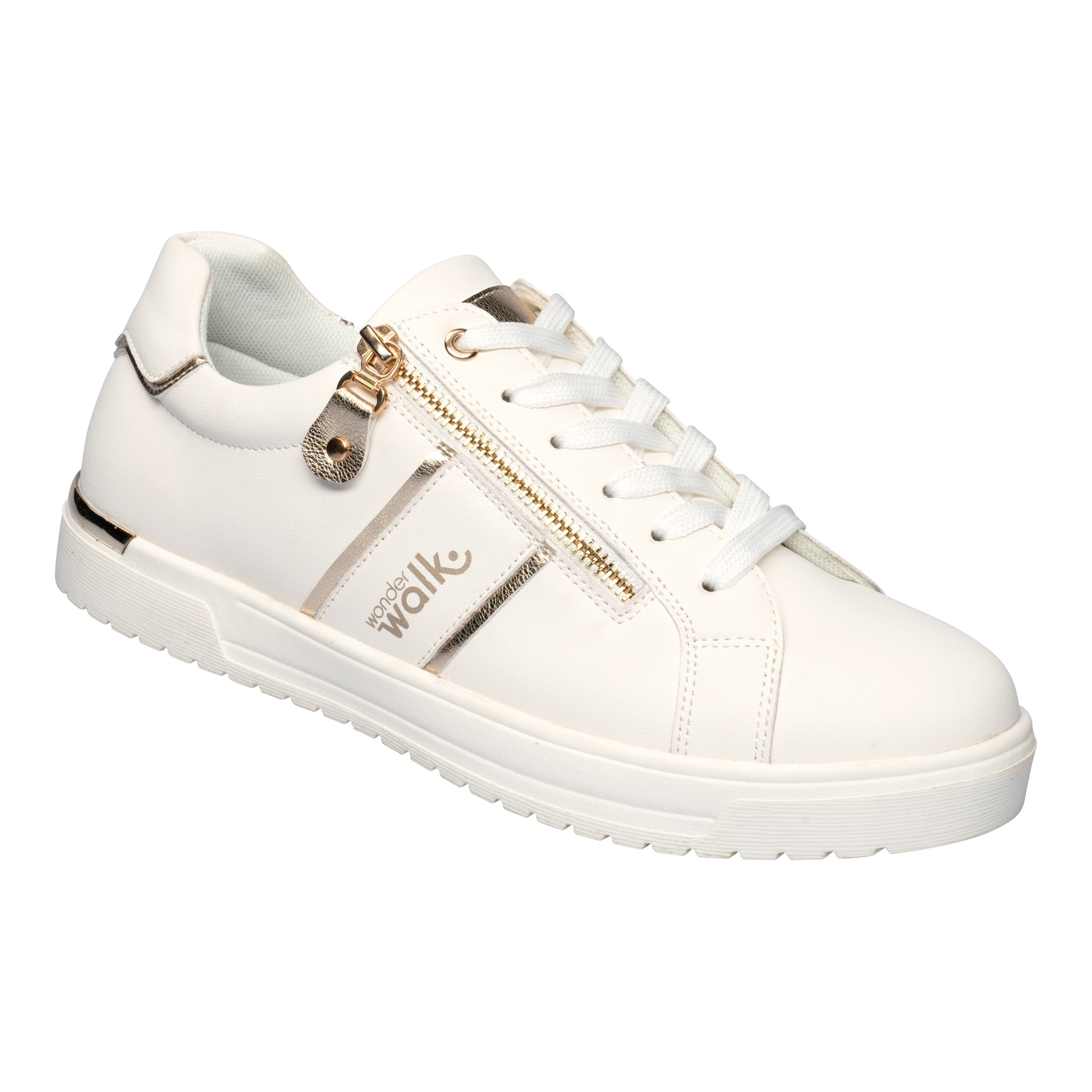 Komfort-Sneaker „Leni“ mit Leder-Decksohle