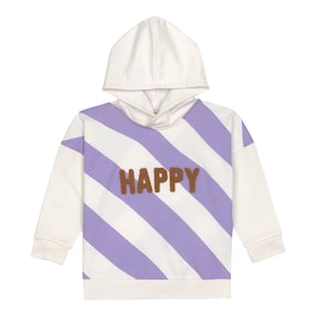 Sweatshirt mit Kapuze Streifen Happy Little Gang