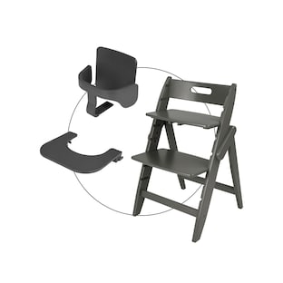 Ensemble complet chaise haute évolutive Yippy Plain avec kit Starter et table