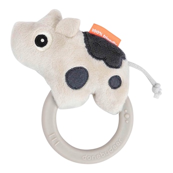 Rassel mit Beißring Kuh Dotti